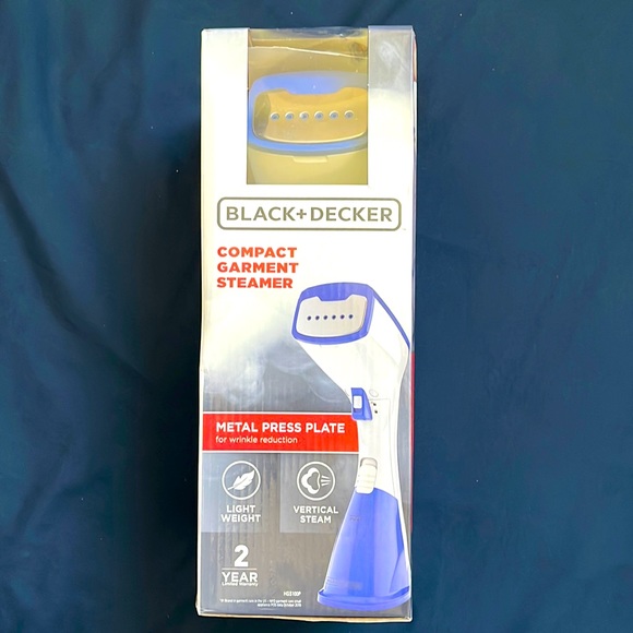 NEW Black & Decker Compact Garment Steamer - Picture 1 of 3